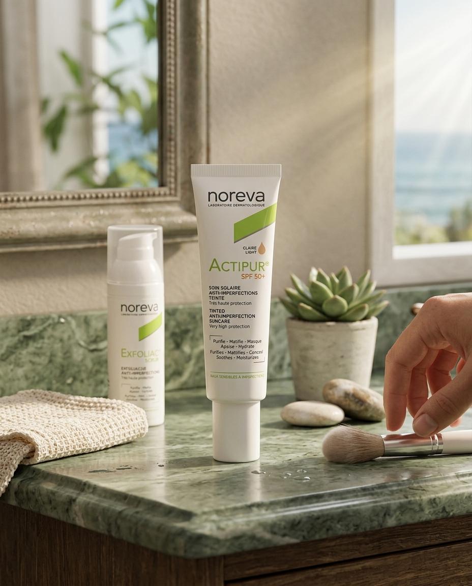 NOREVA ACTIPUR BB KREMA SPF 50+ BEŽ 30 ML NOREVA ACTIPUR BB KREMA SPF 50+ BEŽ 30 ML